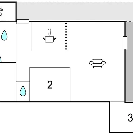 Ferienhaus Awesome In With Kitchen *
